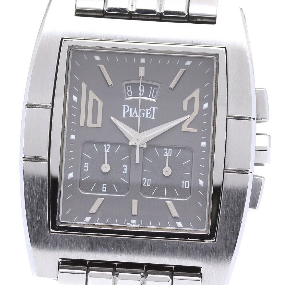 PIAGET Upstream 27150 Chronograph Gray Dial Quartz Men's Watch_837857